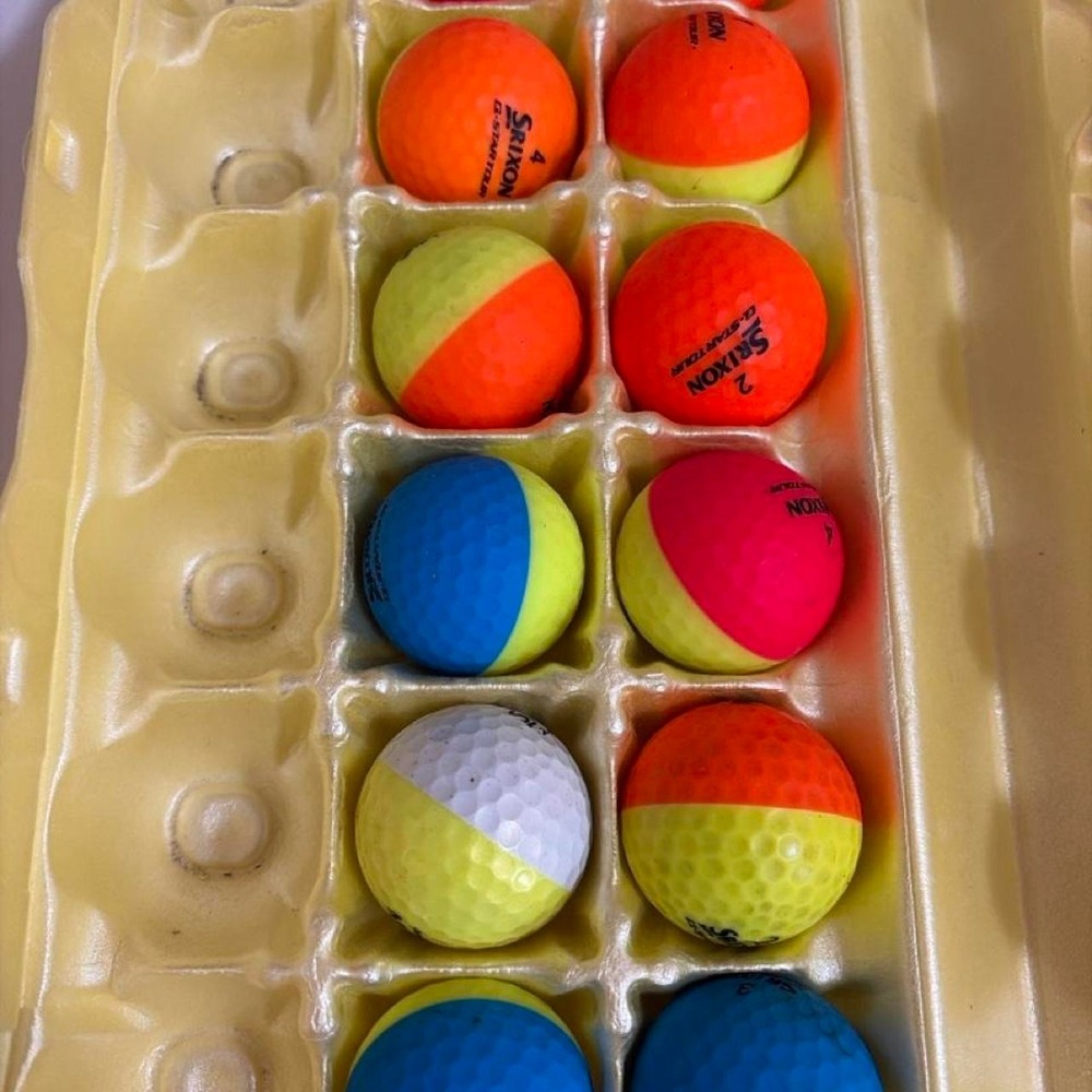 Srizon Q -star tour Divide 2 golf balls multicolored golf balls per don't